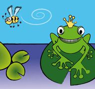 Frosch und Biene Frosch und Biene